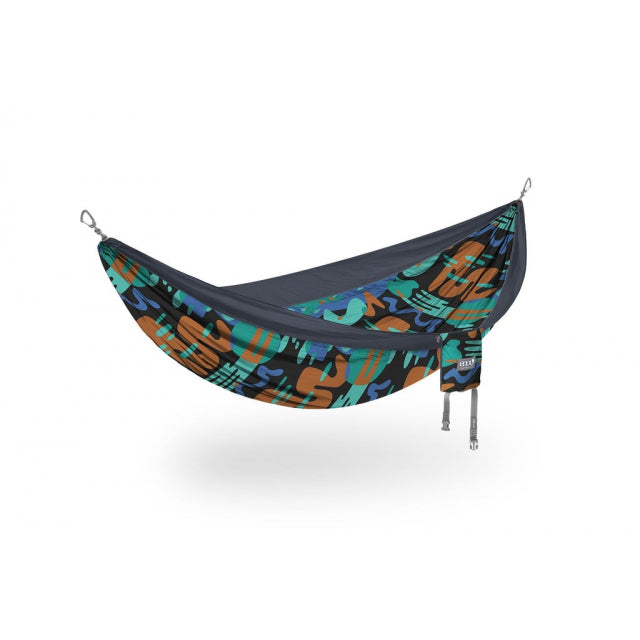 eno doublenest hängematte ENO DoubleNest Print Surf Break/ Marine Hammock