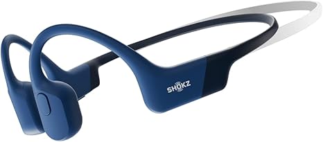 Shokz OpenRun Mini ブルー Shokz OpenRun Mini: Wireless, Waterproof, Bone Conduction