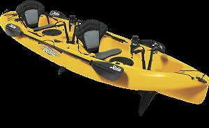 Used Hobie Mirage Outfitter Tandem,  Yellow