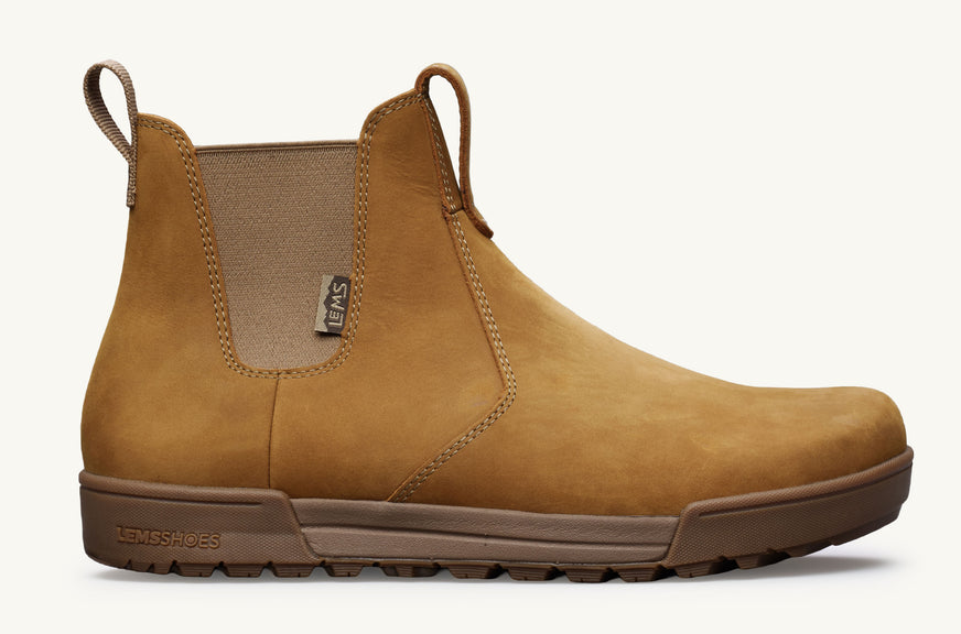 Lems Women Chelsea Boot Tuff | Full-Grain Leather & Water