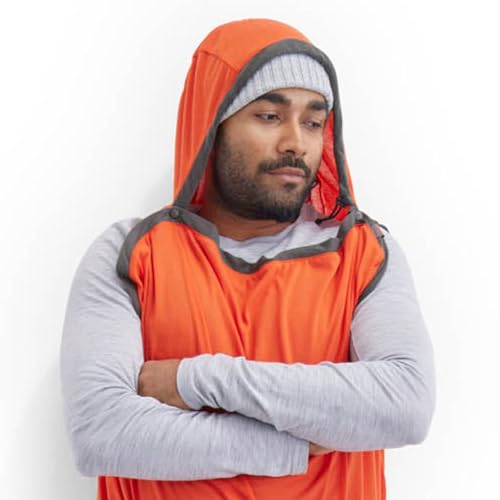 Sea To Summit Sea to Summit Reactor Extreme Sleeping Bag Liner- Mummy w/Drawcord - Standard Spicy Orange