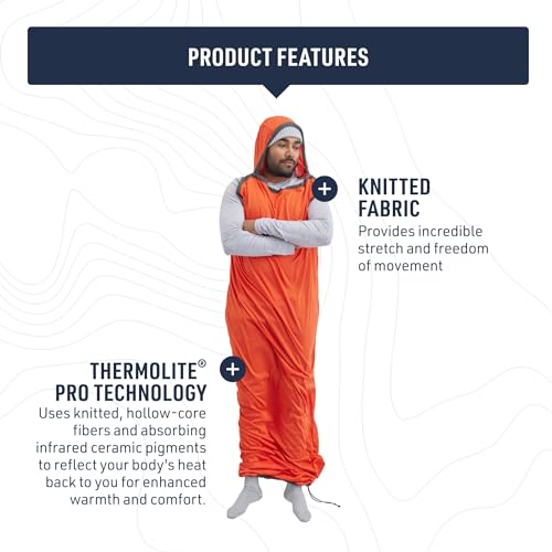 Sea To Summit Sea to Summit Reactor Extreme Sleeping Bag Liner- Mummy w/Drawcord - Standard