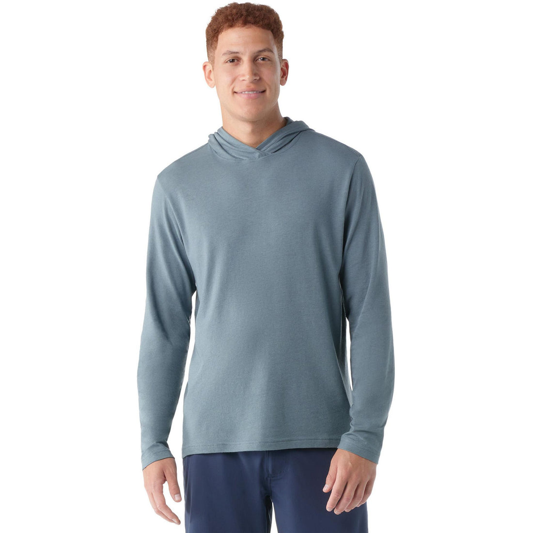 Smartwool Mens Hoodie Pewter Blue