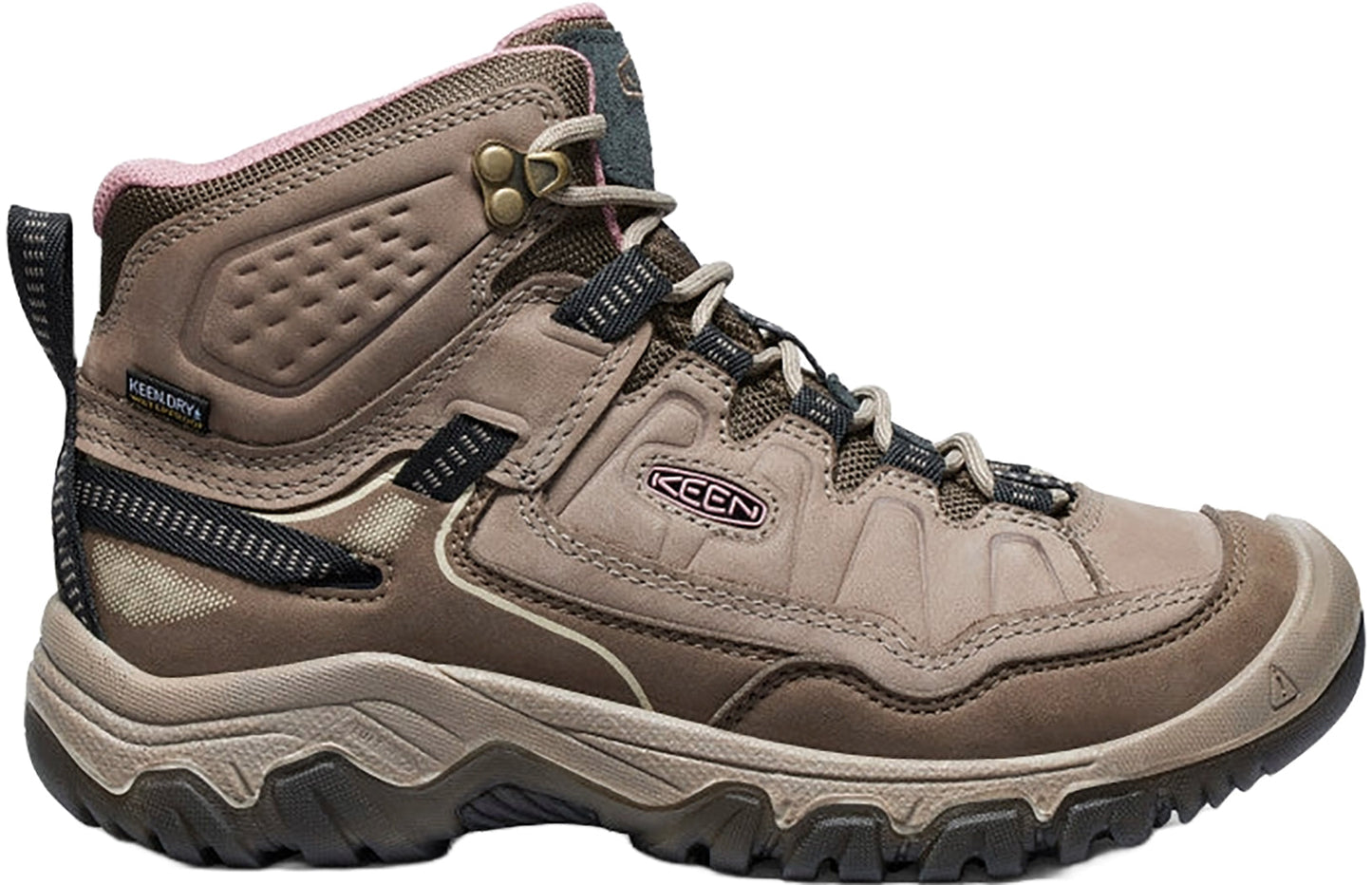 Keen Womens Targhee IV WP Brindle/ Nostalgia Rose