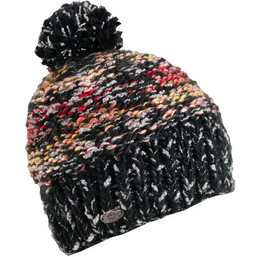 Turtle Fur Pom Hat Firefly Black