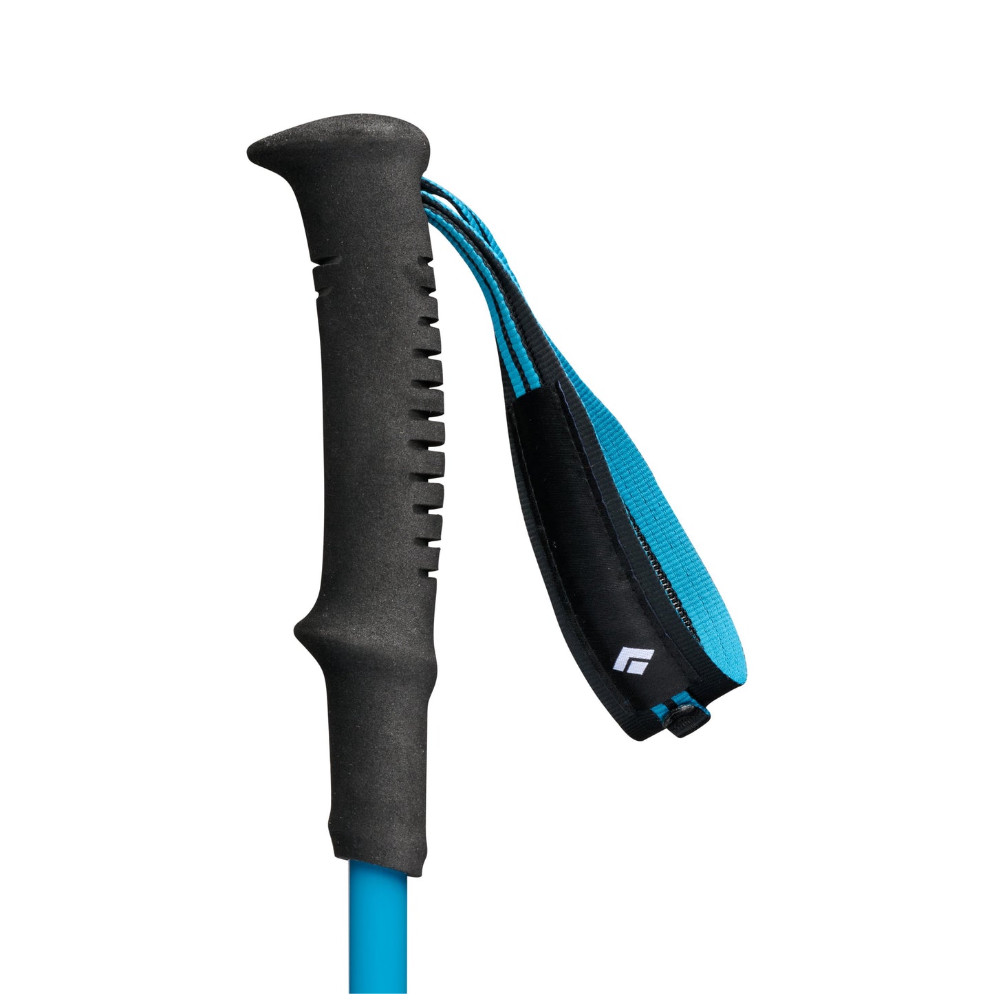 Black Diamond Distance Carbon FLZ Trekking Poles in Ultra Blue with collapsible design