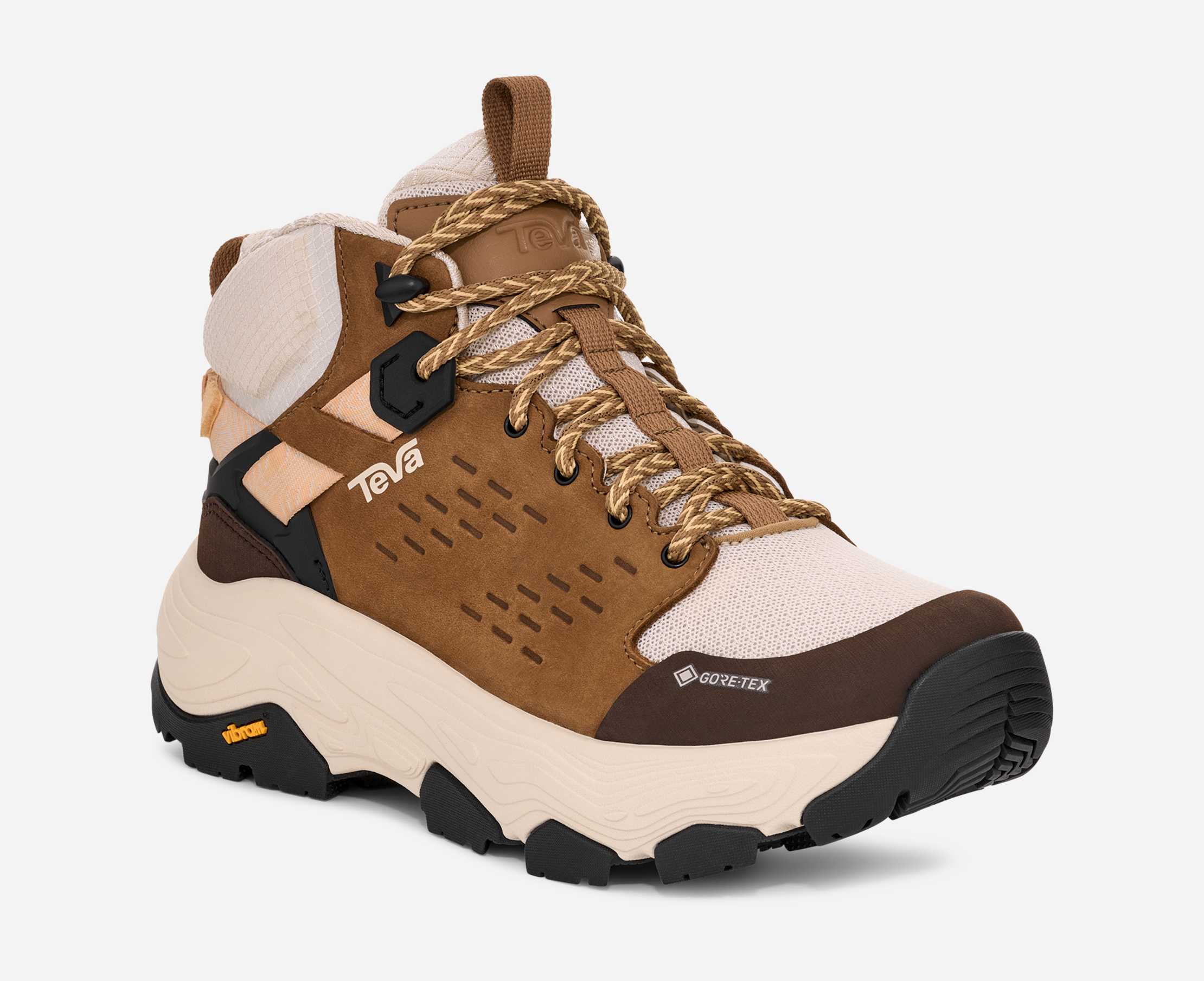 ウータマ Teva Women GRANDVIEW MAX GTX Hiking Boot - Honey Brown/Birch 06
