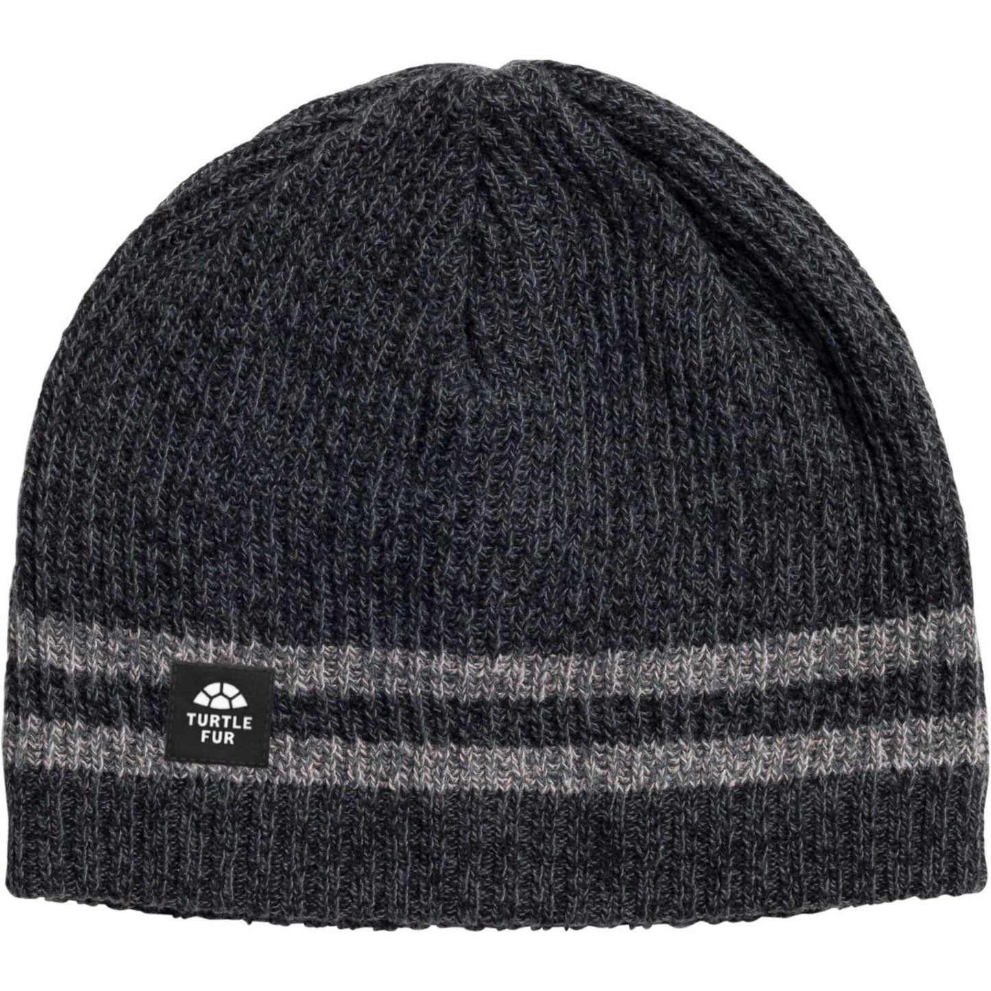 Turtle Fur Ocean Ragg Wool Mr. Happy Black Heather