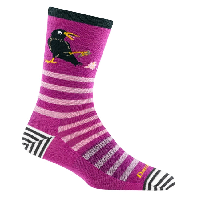 Darn Tough Women's Lifestyle Crew Lightweight Animal Haus Clover