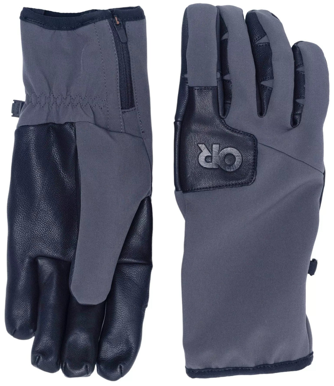 Outdoor Research Mens Stormtracker Sensor Windbloc Gloves Storm/black