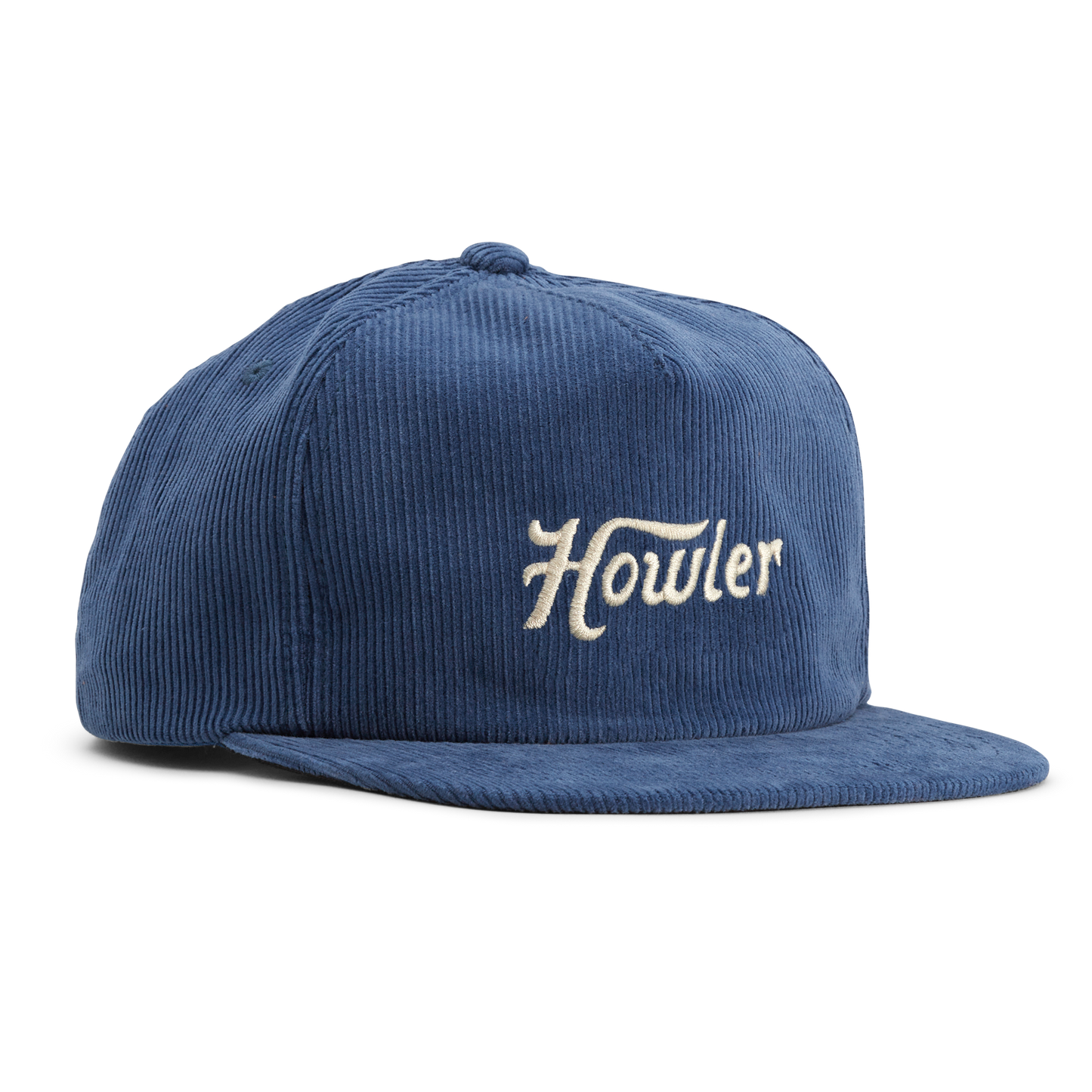 Howler Brothers Unstructured Snapback Hat Howler Script: Orange Courduroy