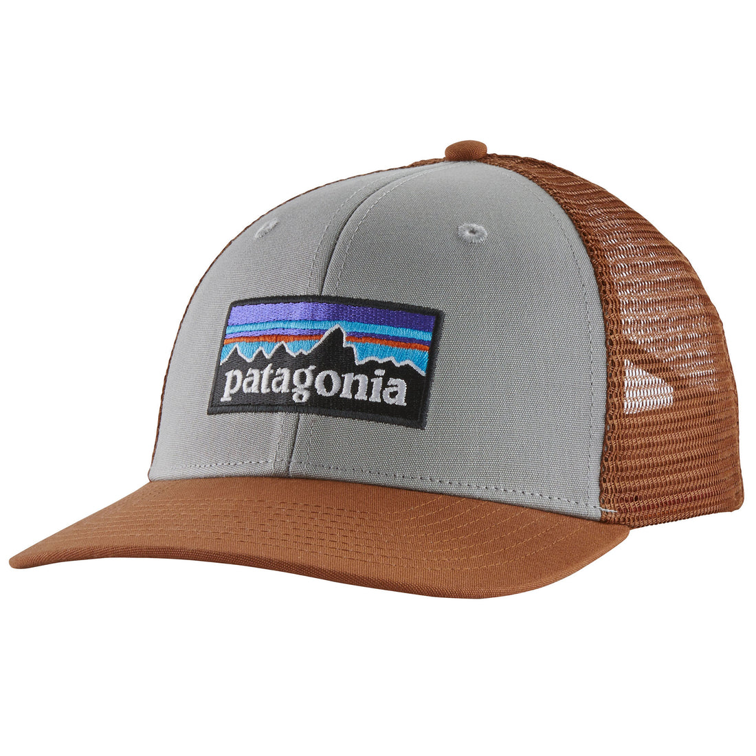 Patagonia P-6 Logo Trucker Hat Drifter Grey