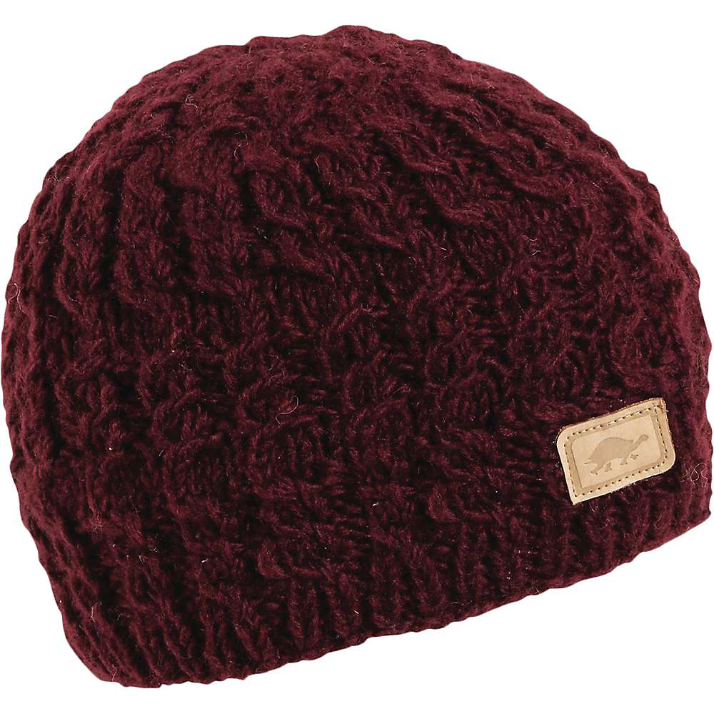 Turtle Fur Nepal Handmade Wool Mika Bordeaux