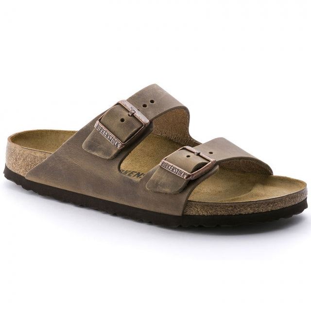 Birkenstock Arizona Suede Leather Tobacco Brown
