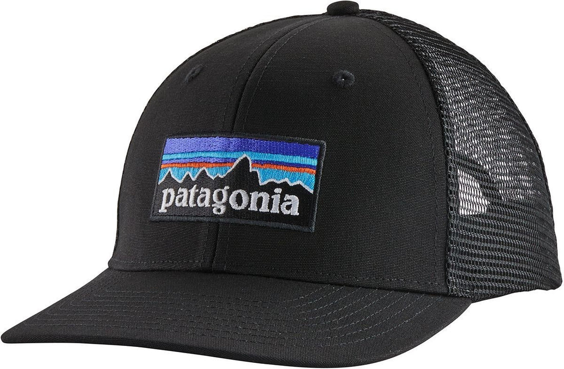 Patagonia P-6 Logo Trucker Hat Black