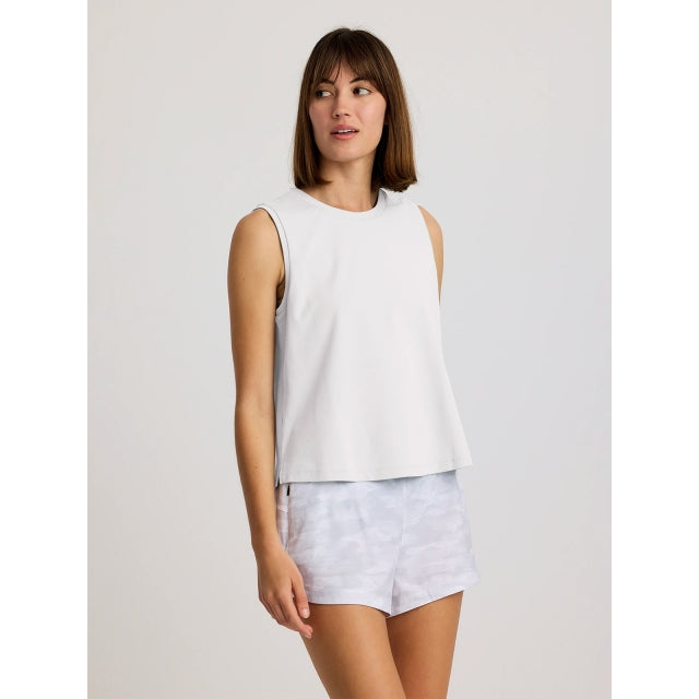 FreeFly Free Fly Womens Bamboo Current Tank White