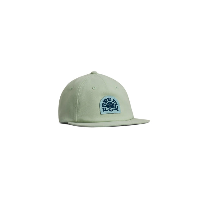 FreeFly Free Fly Poppy Strapback Flat Brim Hat Willow Green