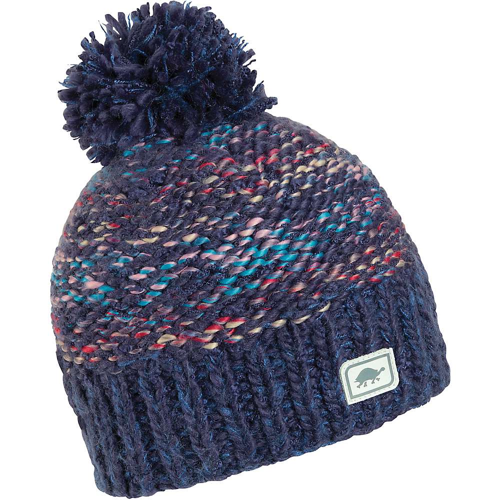 Turtle Fur Pom Hat Firefly Navy