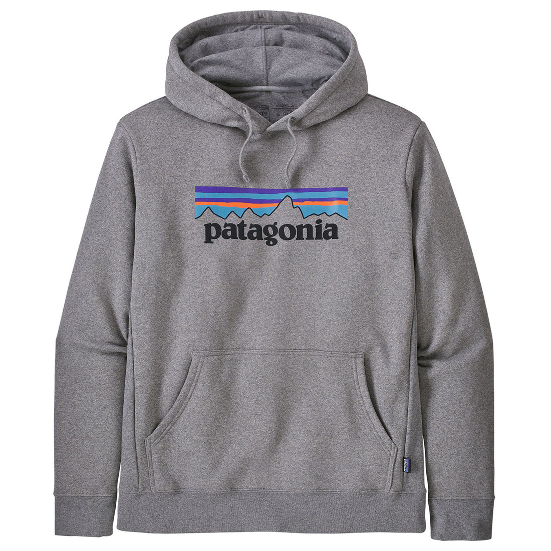 Patagonia Mens P-6 Logo Uprisal Hoody Gravel Heather