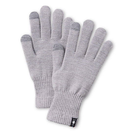Smartwool Liner Glove Light Gray Heather