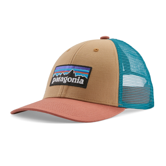 Patagonia P-6 Logo LoPro Trucker Hat Grayling Brown
