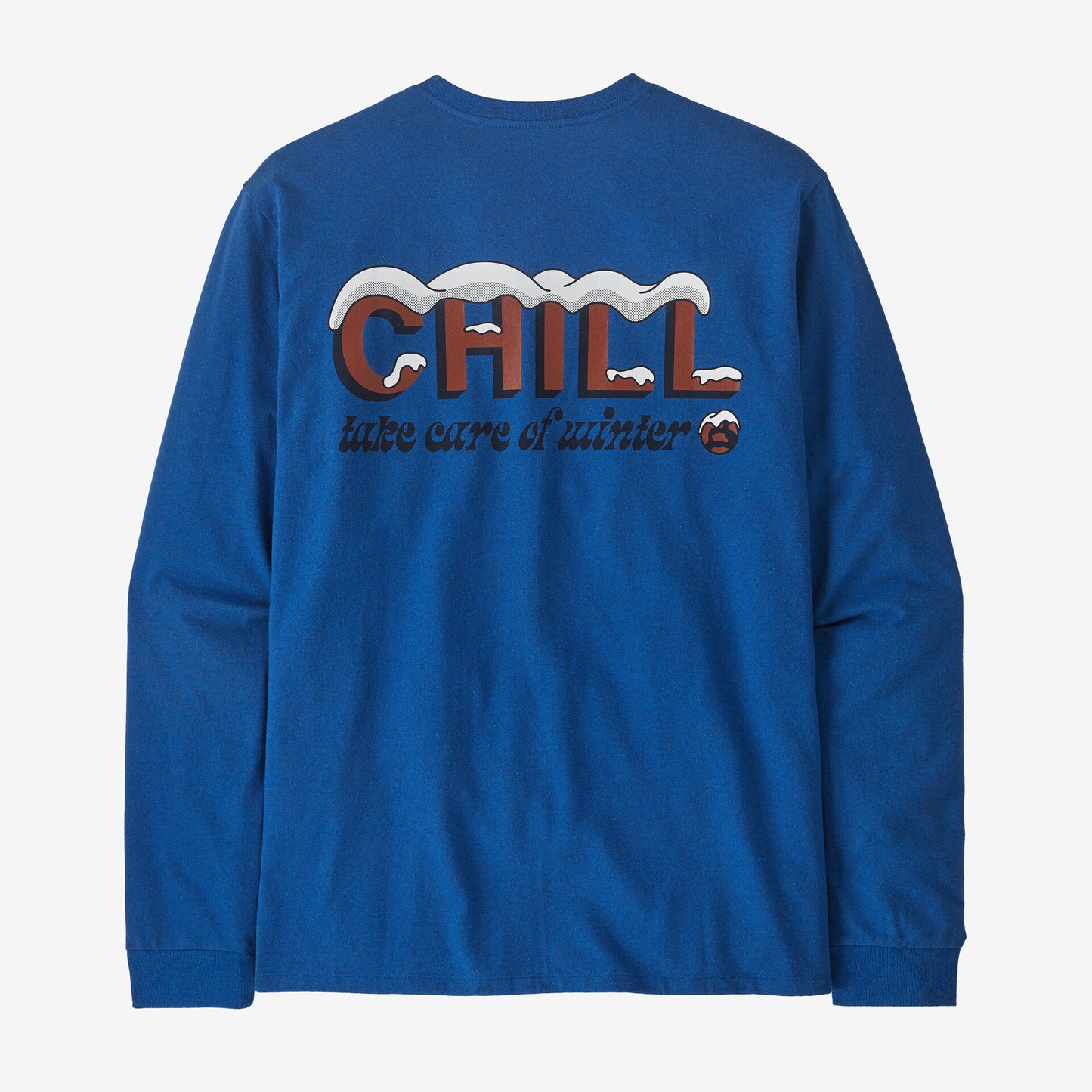 Patagonia Men's L/S Chill Responsibill-Tee Endless Blue