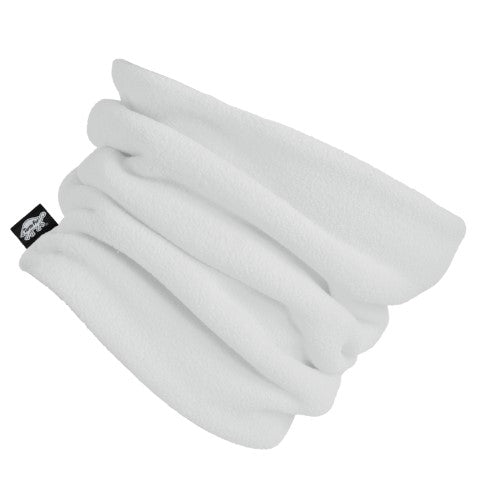 Turtle Fur Cheforia 150 Fleece Double-layer Neck Warmer White
