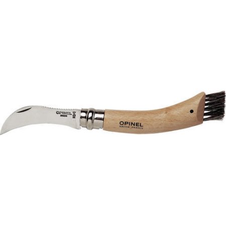 Opinel No. 08 Mushroom Knife with brush