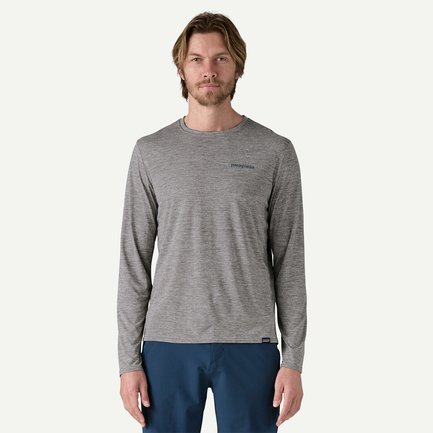 Patagonia Mens LS Cap Cool Daily Graphic Shirt - Waters