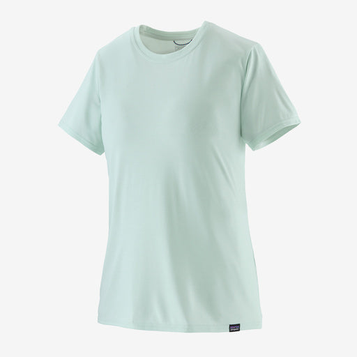 Patagonia Women's Cap Cool Daily Shirt Dawn to Dusk: Wispy Green X-Dye