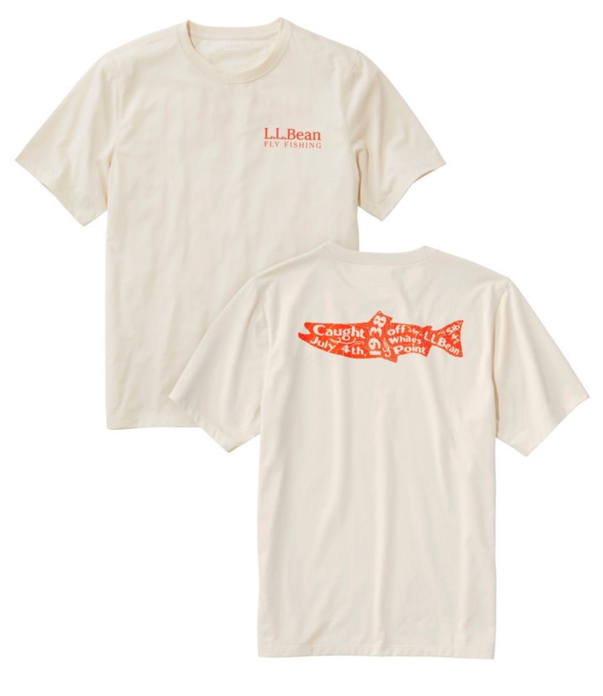LL Bean Men's Fishing Graphic Tee Shirt SS – RiverSportsOutfitters
