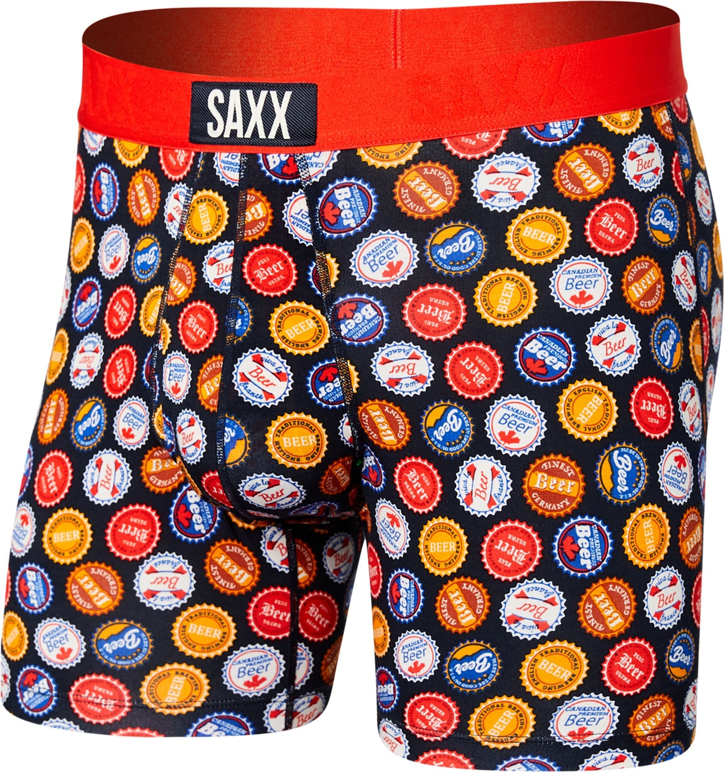 SAXX Saxx Ultra Super Soft Boxer Brief Fly Beers of the World/ Multi