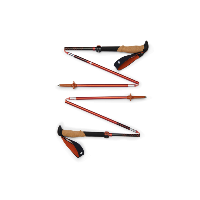 Black Diamond Pursuit FLZ Trekking Poles Black Octane