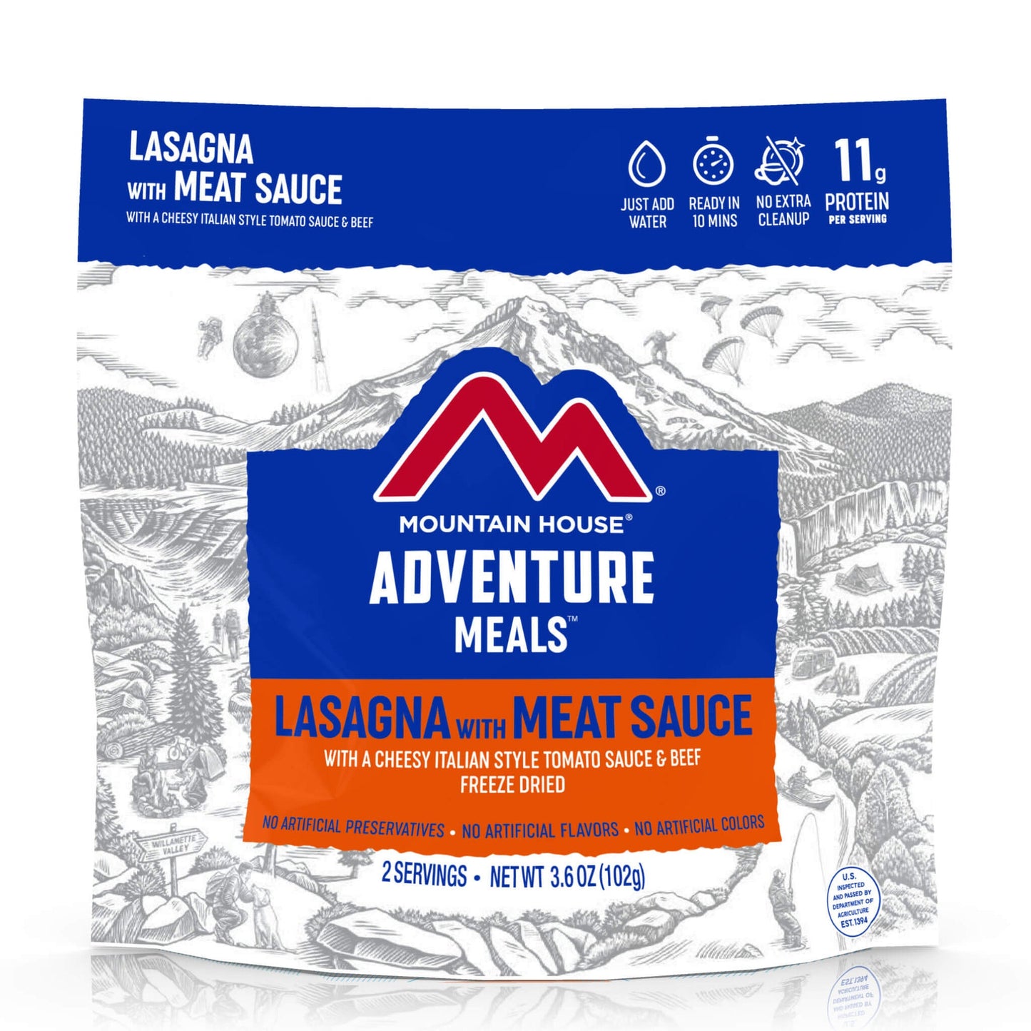 RiverSportsOutfitters Mountain House Freeze Dried Entrees
