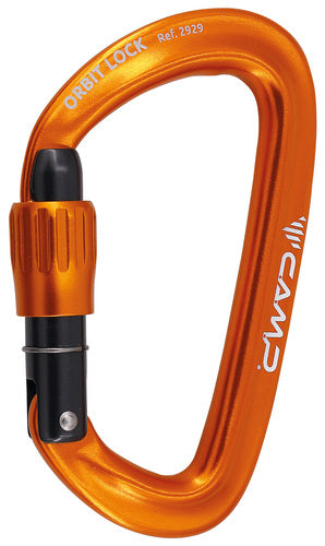 CAMP Orbit Lock Carabiner Orange