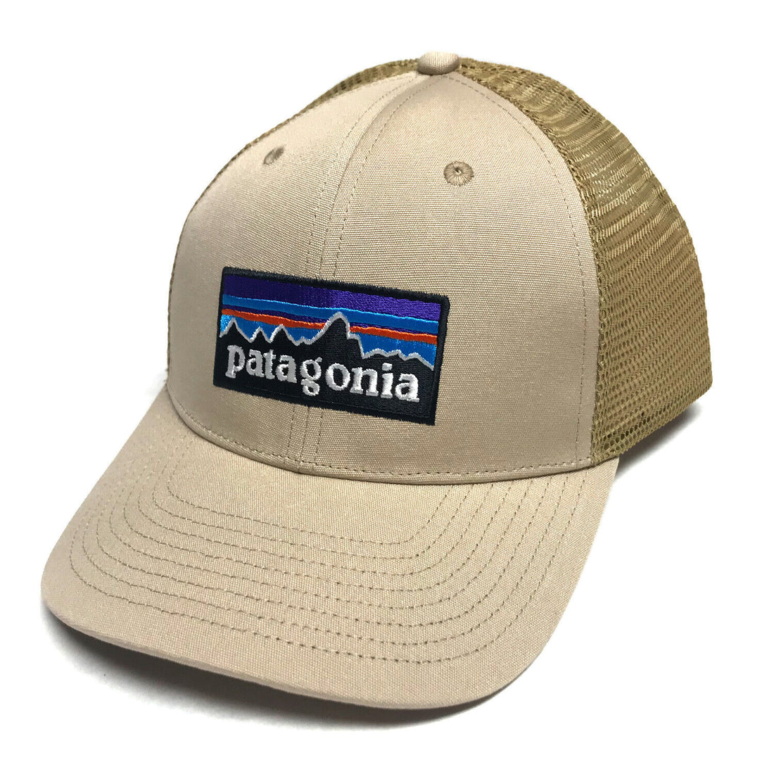 Patagonia P-6 Logo Trucker Hat Oar Tan w/Classic Tan