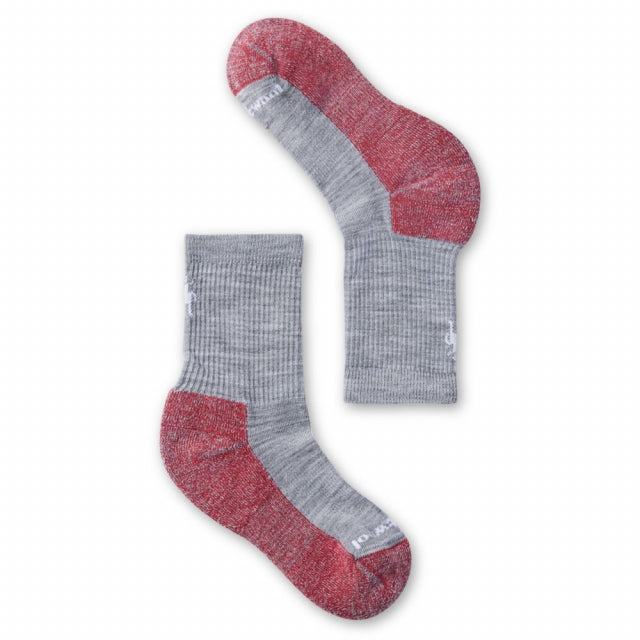 Smartwool Kid's Hike Light Cushion Crew Socks Light Gray