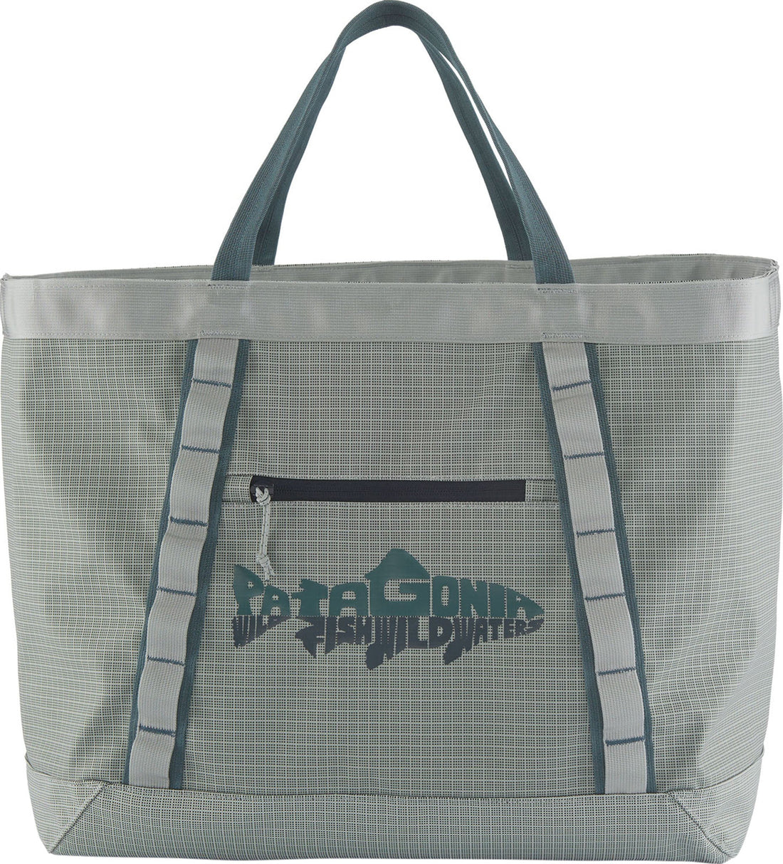 Patagonia Black Hole Gear Tote Wild Waterline: Sleet Green