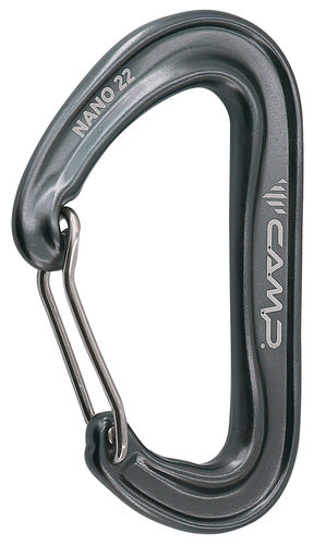CAMP Nano 22 Carabiner Gun Metal