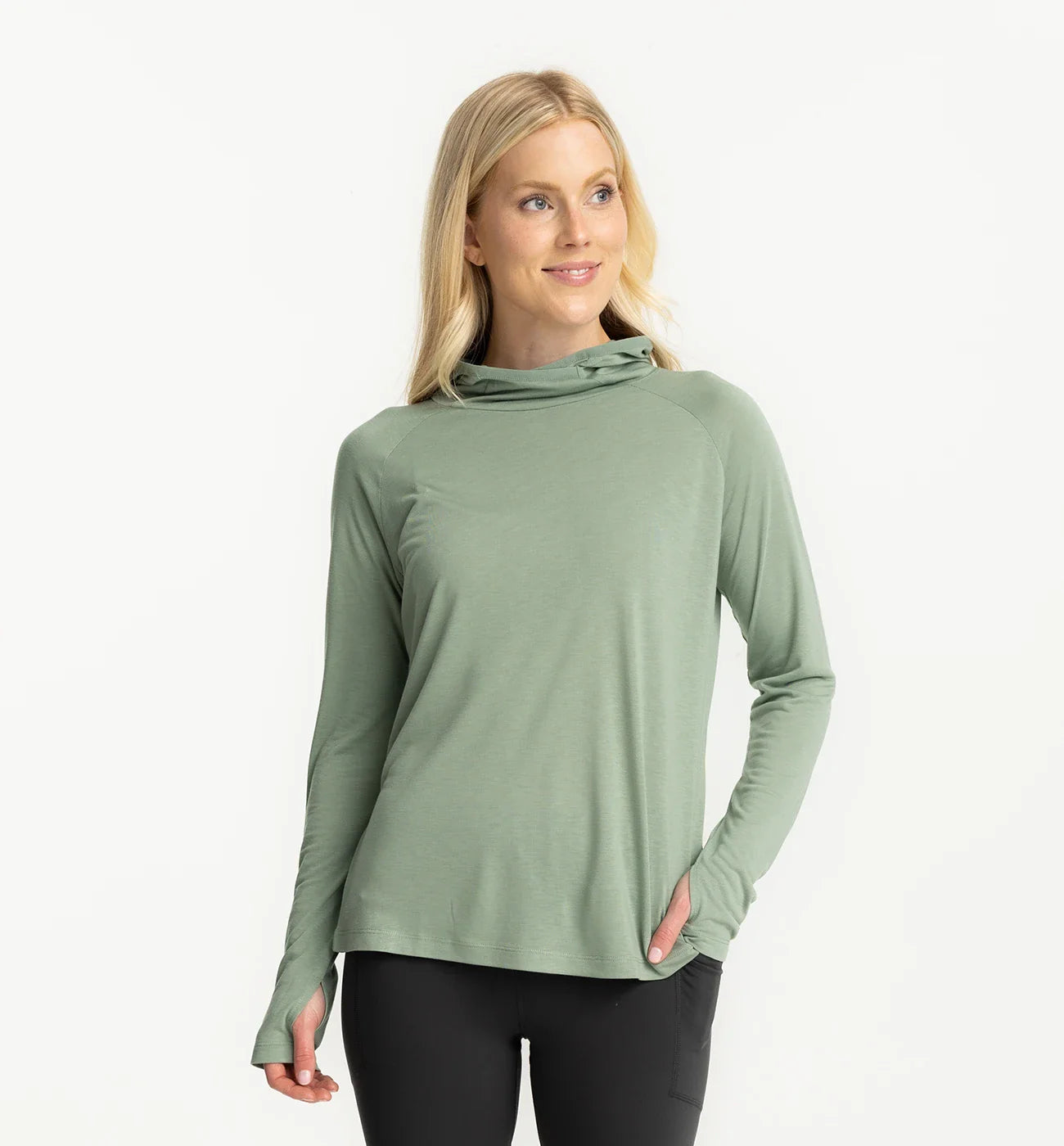 FreeFly Free Fly Women's Bamboo Lightweight Hoodie II