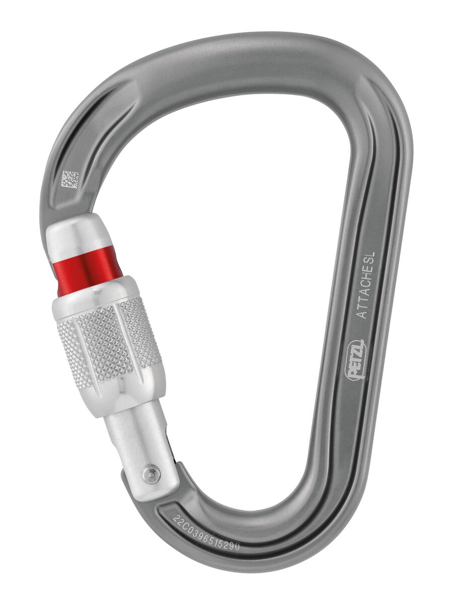Petzl Attache Gray