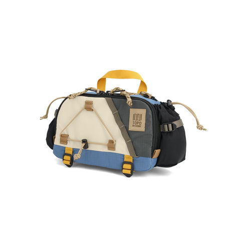 Topo Designs Mountain Hydro Hip Pack Stone Blue / Bone White