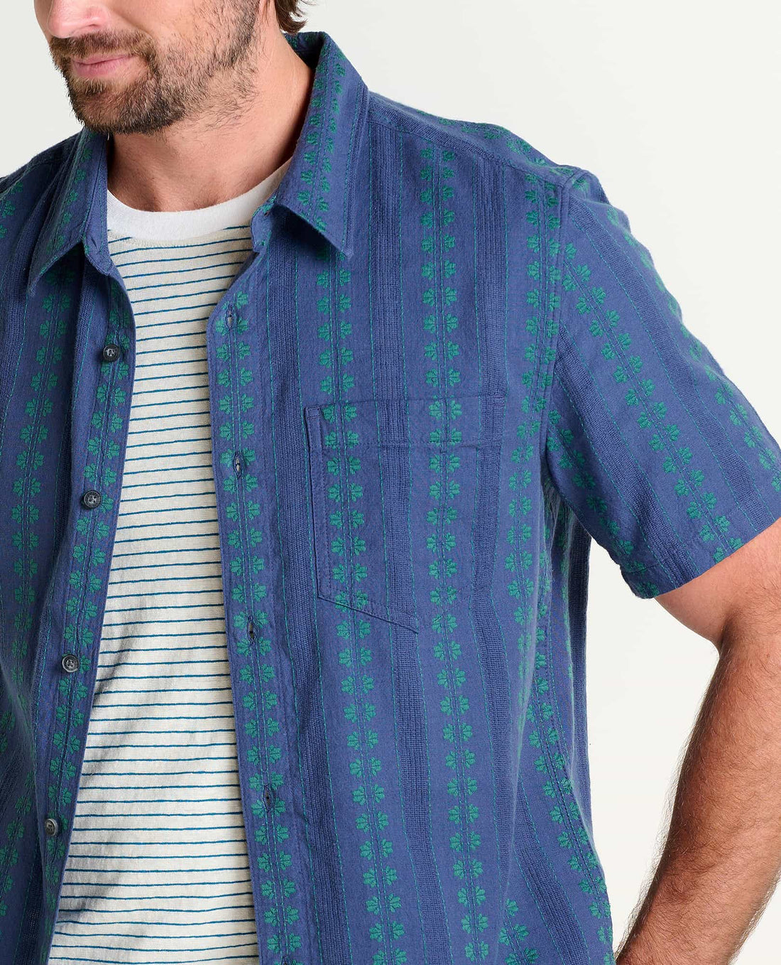 Toad & Co. Men's Treescape SS Shirt