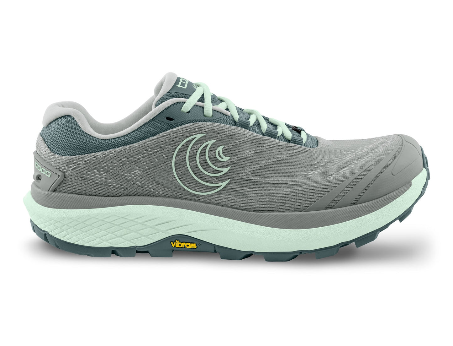 Topo Athletic Topo Womens Pursuit 2 Grey / Mint