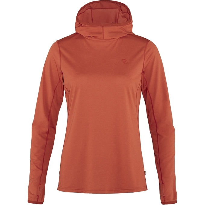 Fjallraven FJall Raven Women's Abisko Sun-Hoodie Rowan Red