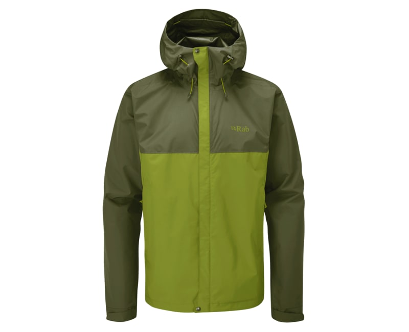 Rab Men's DownPour Eco Jacket Army/Aspen Green