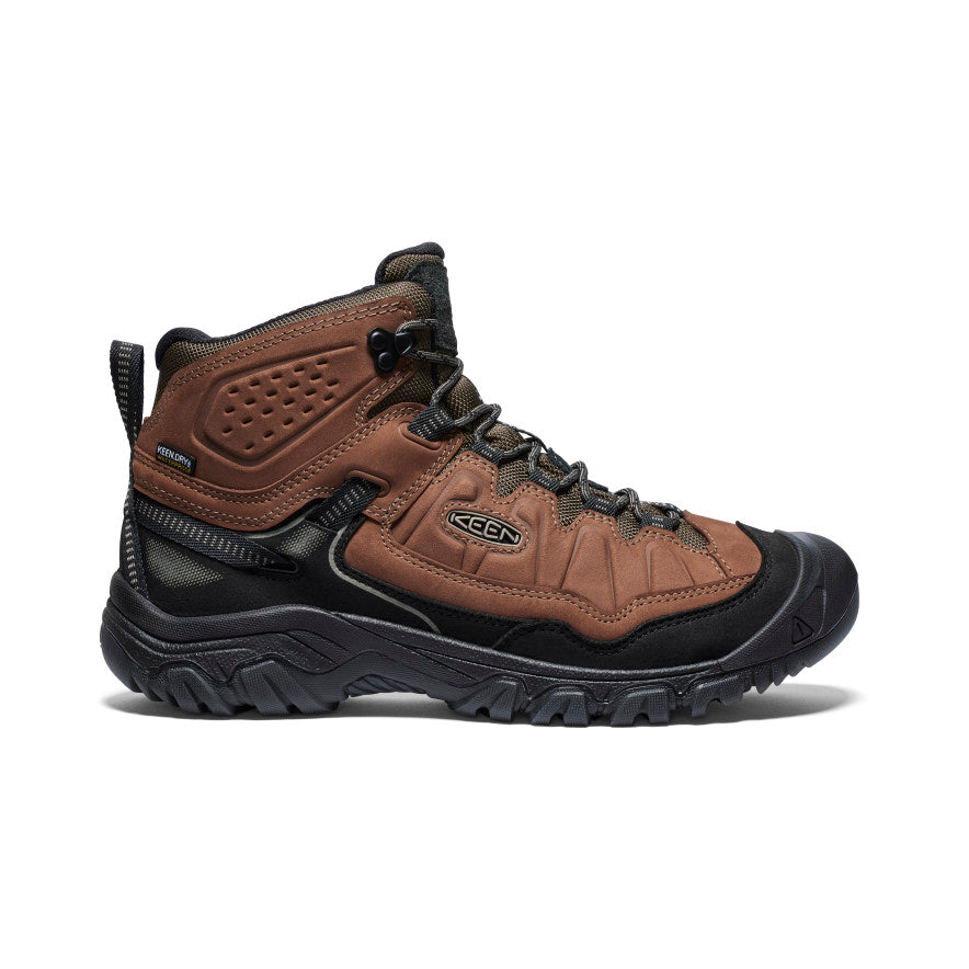 Keen Men's Targhee Mid IV WP Bison/ Black