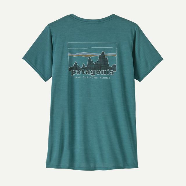 Patagonia Women’s L/S Cap Cool Daily Stratasoure: Wetland Blue