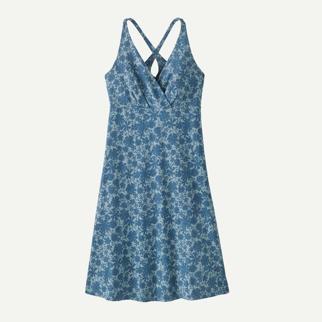 Patagonia Womens Amber Dawn Dress Way Back: till Blue / S