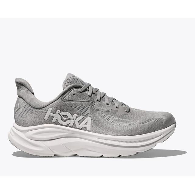 Hoka Mens Clifton 10 Stellar Grey / Stardust / 13 / Reg  D